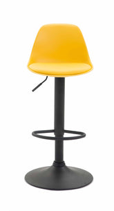 TPFLiving Barhocker Kilian Gestell schwarz Kunstleder